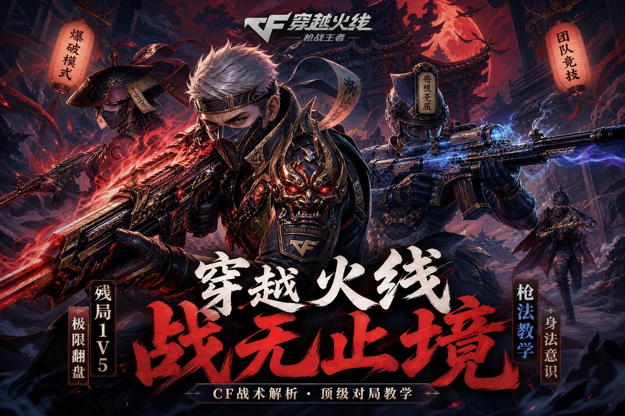 小马拉大车穿越火线战术视频解说